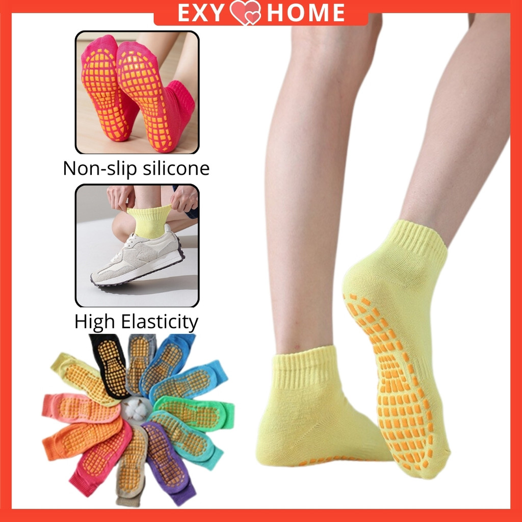 Anti Slip Sock Soft Silicone Grip Socks Non Slip Stoking for Kids ...
