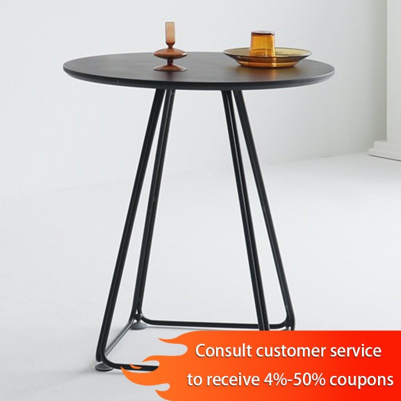 Creative Designer Dining Table Balcony Sunshine Room Small round Table ...