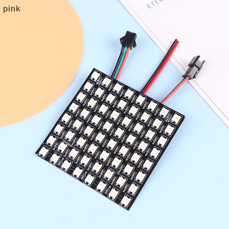 [KUI] 1Pc WS2812 LED 5050 RGB 8x8 64 Bit LED Matrix Module Screen LED ...