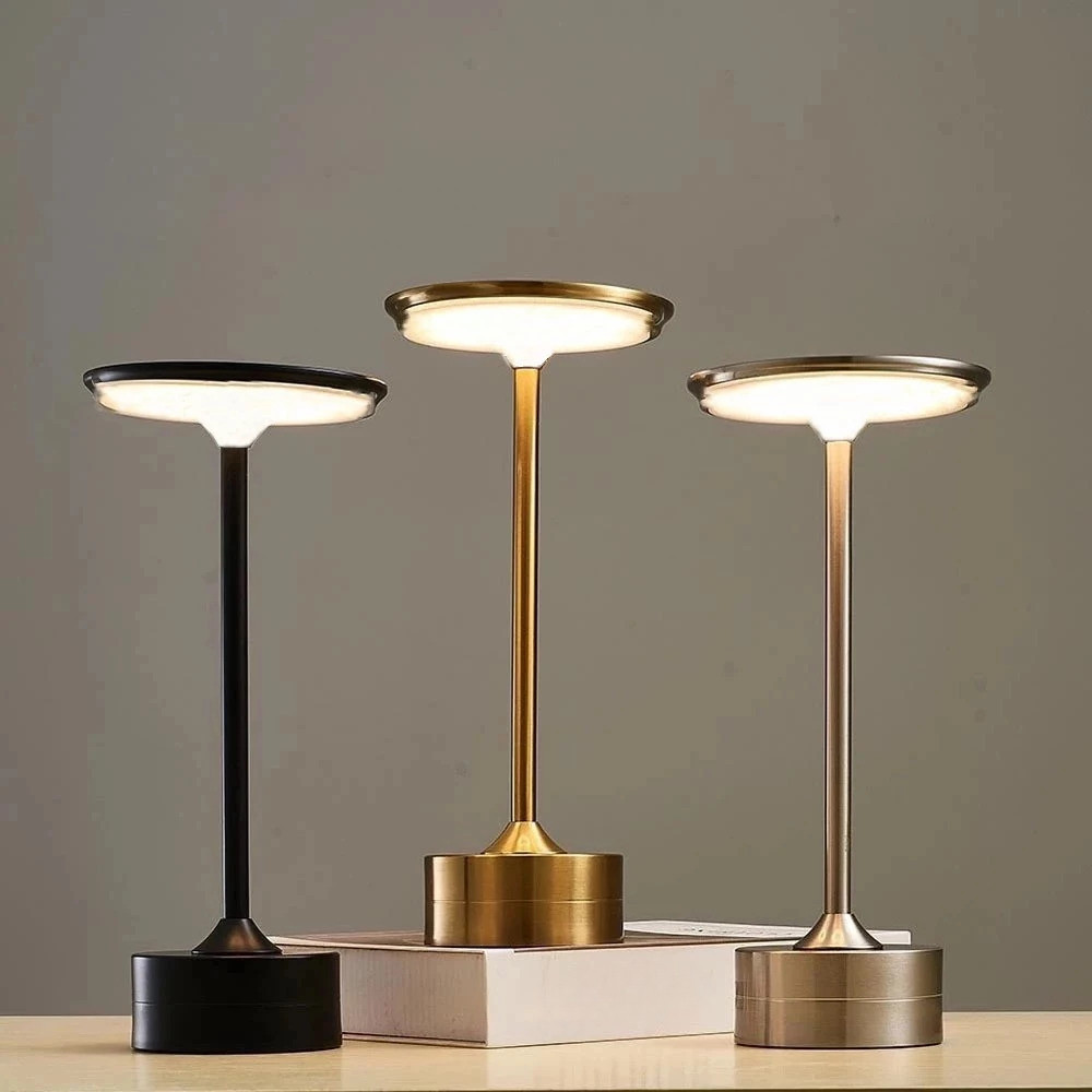 【KPRZ Shop】Touch Lampu Led Rechargeable Bed Side Coffee Table Bedroom ...