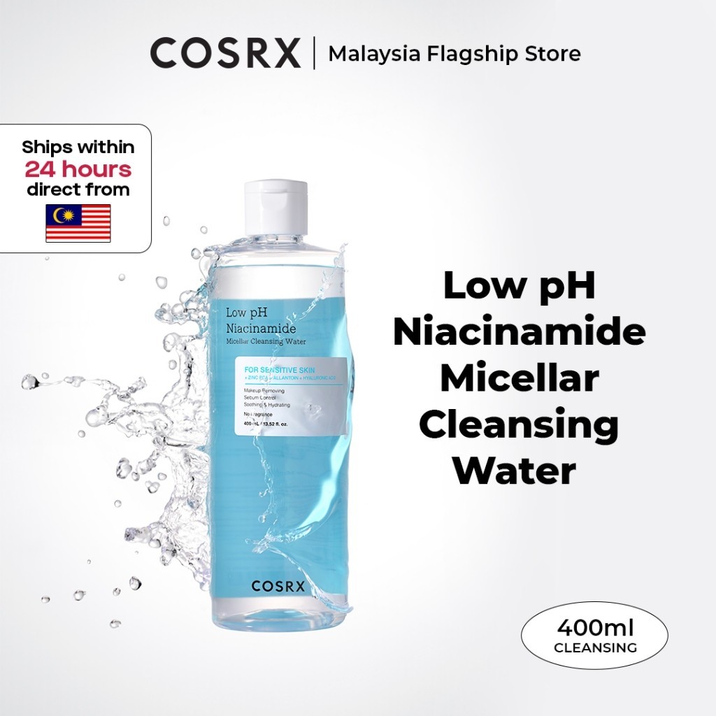 COSRX Low pH Niacinamide Micellar Cleansing Water 400ml main image 0