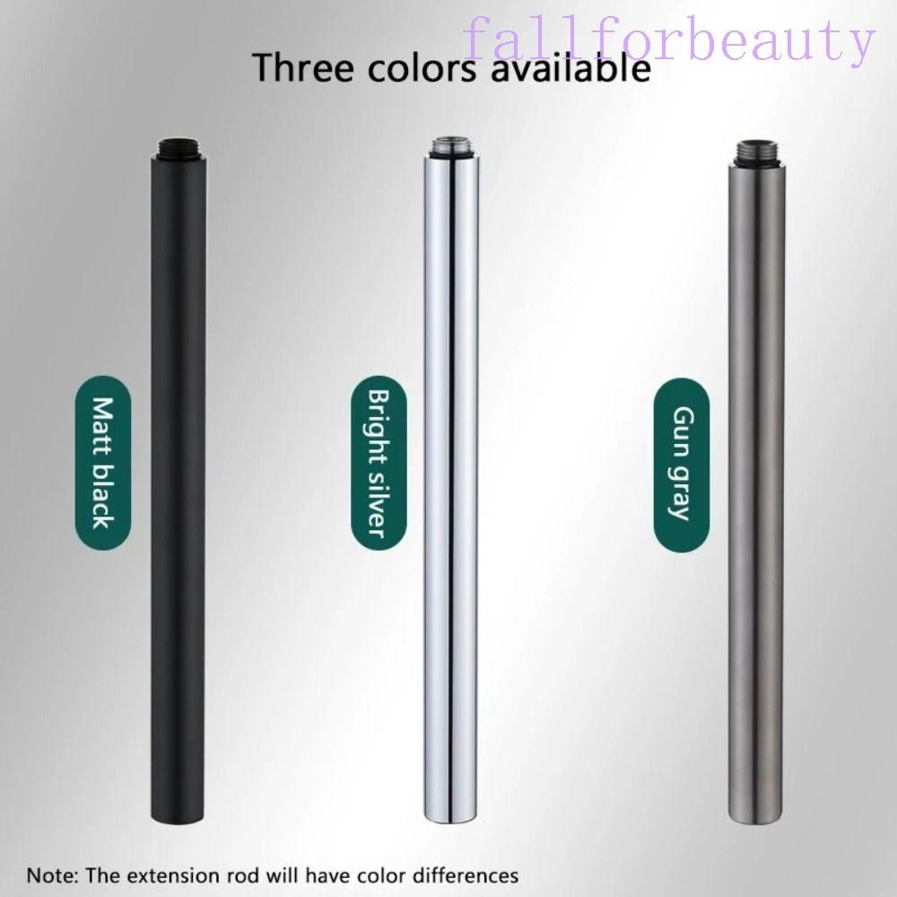 FALLFORBEAUTY Shower Extension Pipe, Round Copper Extension Pipe ...