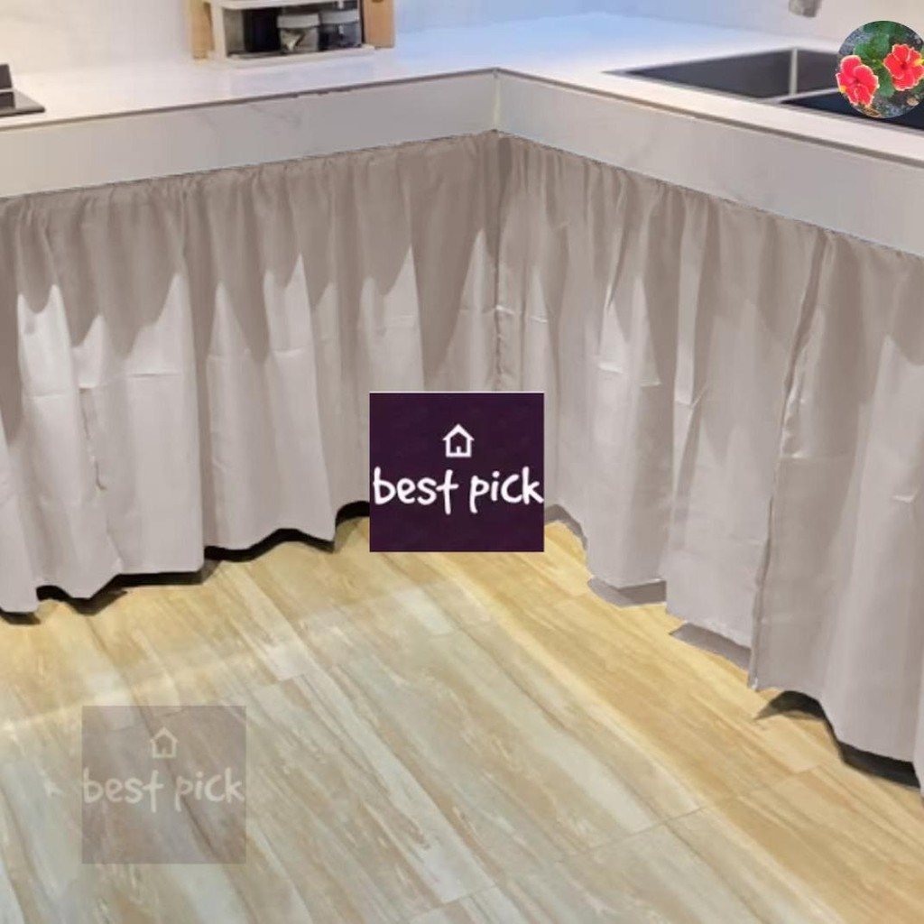 JoyceTan Affordable Thick Kitchen Sink Curtains - 30x58 inches Standard ...
