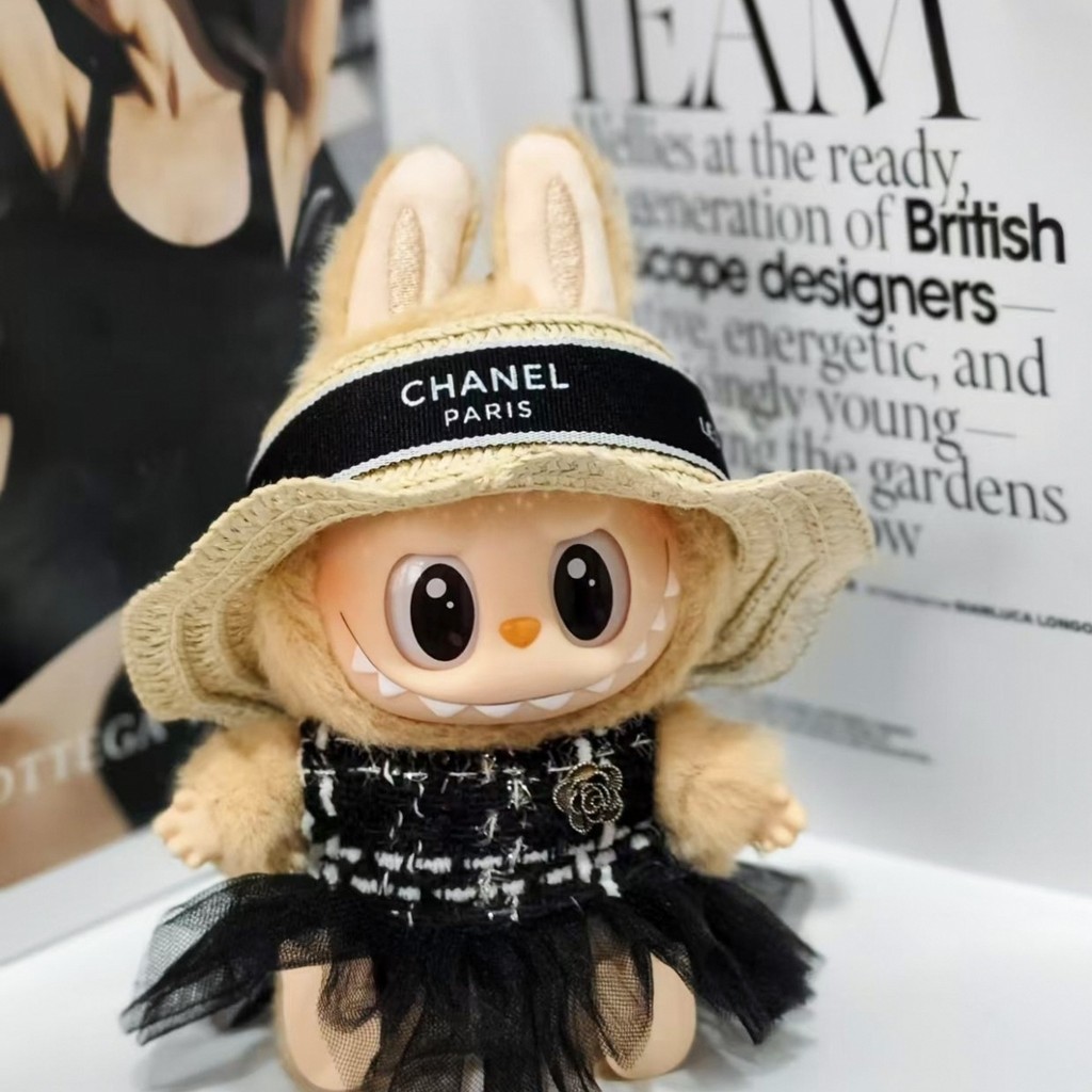 ((Only Baby Clothes) Labubu Second Generation Labubu Doll Pendant 15cm ...