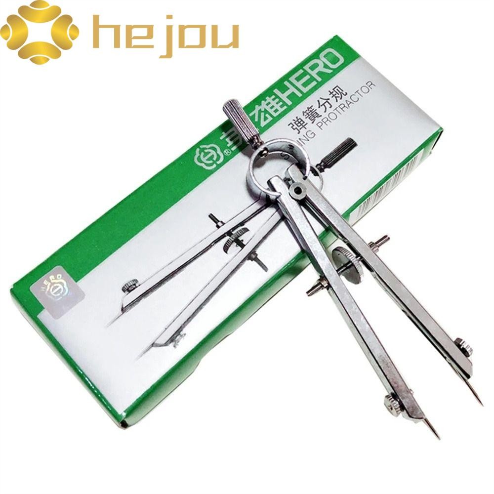 HEJOU Math Compass High Precision Professional Bow Divider Engineering ...