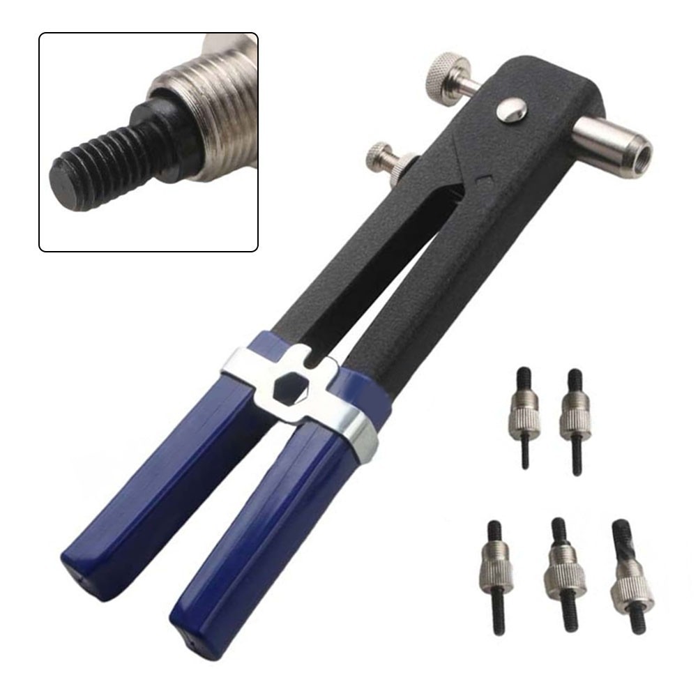 Hand Rivet Nut Head Nuts M3 M4 M5 M6 M8 M10 Hand Rivet Nut Head Nuts Mandrel Head Replacement Riveter Nut Riveter Hand Tool I4603039651