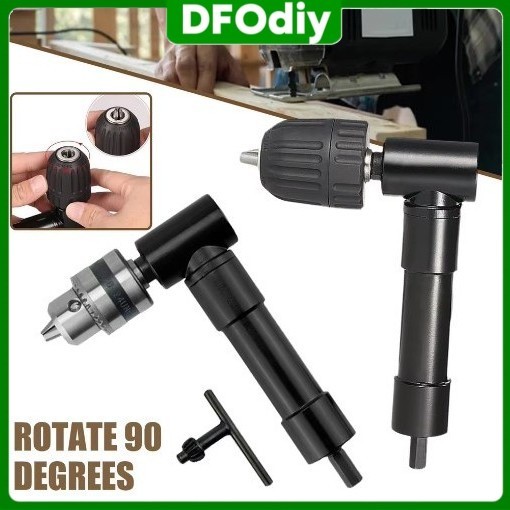 Right Angle Drill Attachment 3/8" Right Angle Adapter 90 Degrees Electric Drill