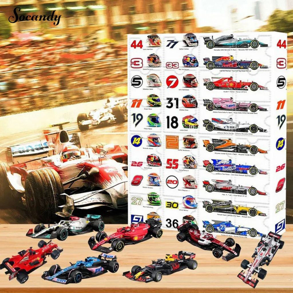 Socandy Kids Racing Car Kit Kids Racing Car Model Mini Racing Car ...