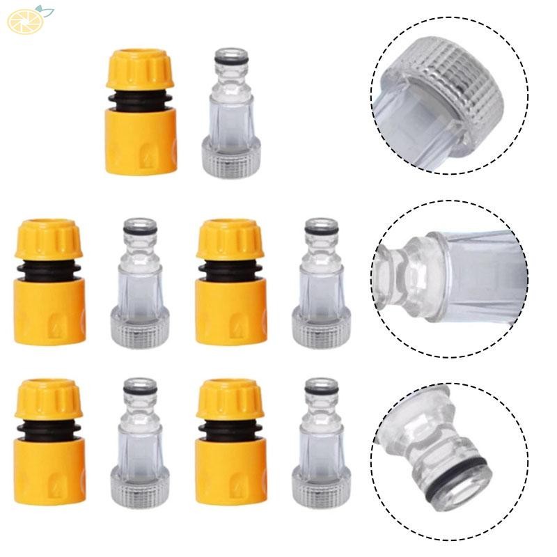 5 Piece Set of Water Inlet Filters for Car Wash Systems with Simple ...