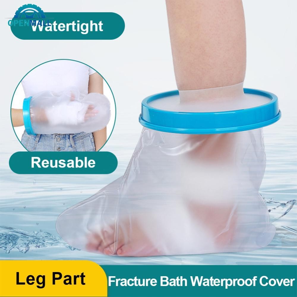 OPENMALL Adult Children Fracture Bath Waterproof Foot Cover Wound ...