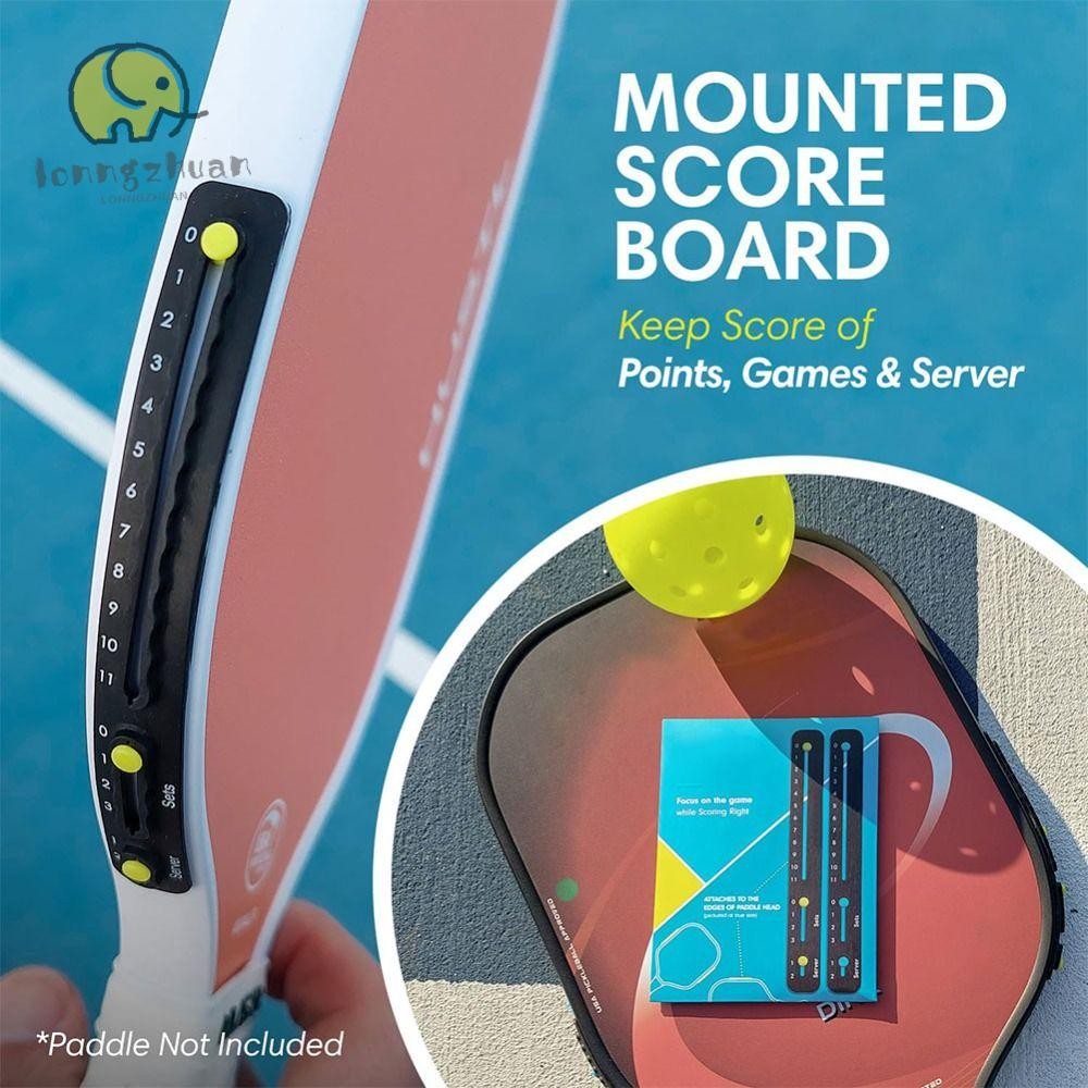 LONNGUVO 2PCS Pickle Ball Score Keeper, Keep Score of Points Easily ...