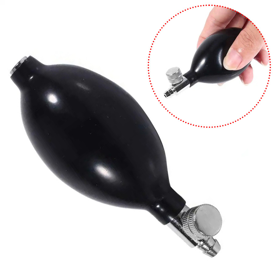 Replacement Black Manual Inflation Blood Pressure Latex Bulb With ...