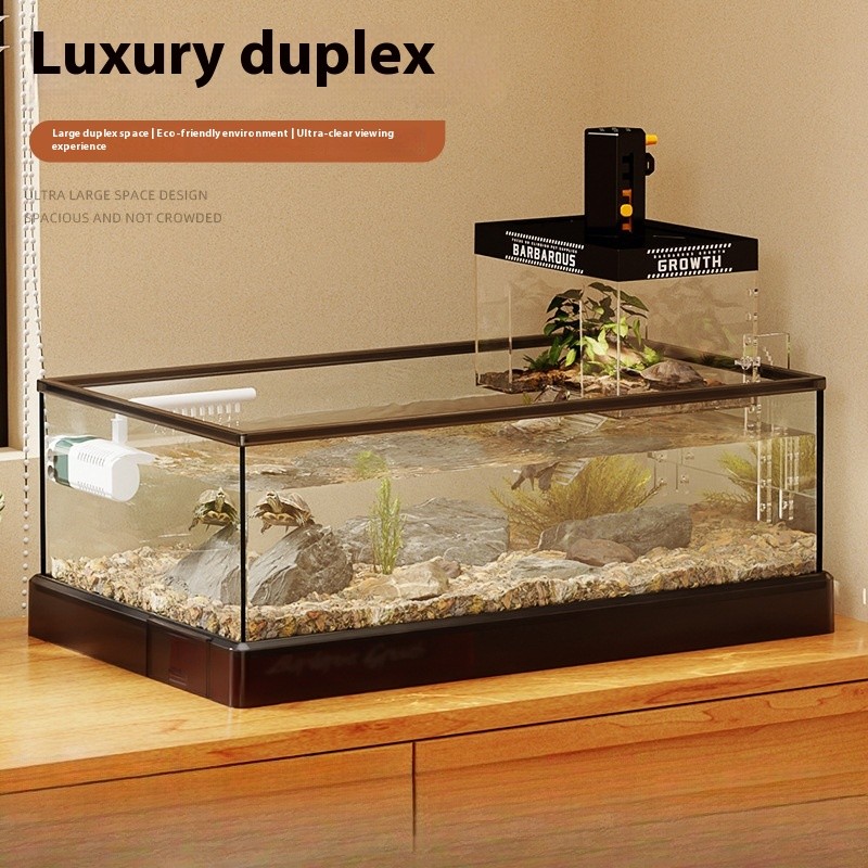 Glass Fish Tank Living Room Small Goldfish Betta Fish Tank Home Desktop ... - Ikea-Sized Goldfish Tank For Small Spaces