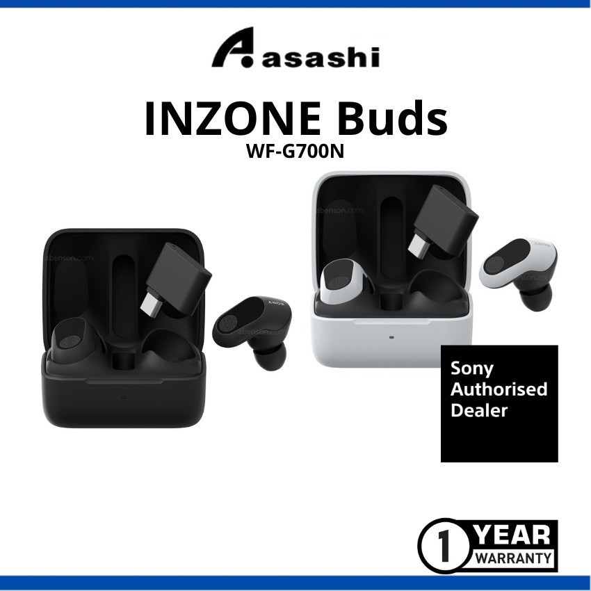 Sony INZONE Buds Wireless Bluetooth Noise Cancelling Gaming TWS ...