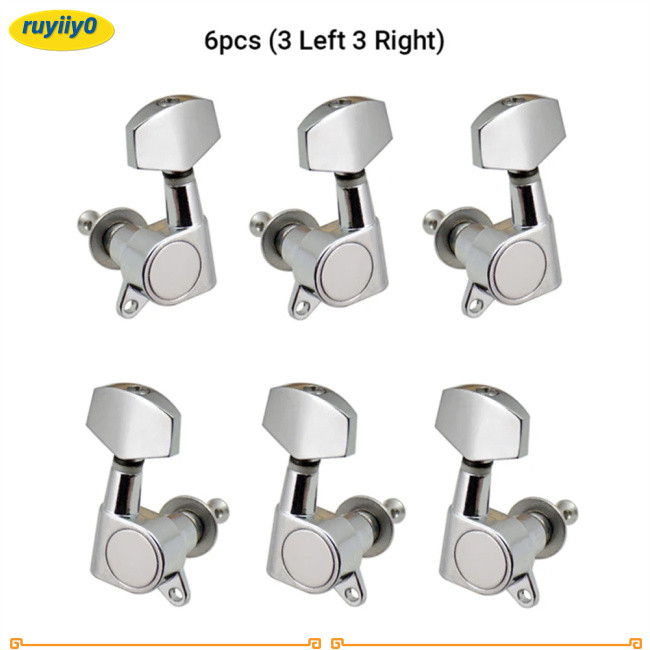 Ruy 6Pcs Acoustic Guitar Tuners String Tuning Pegs Keys Machine Heads