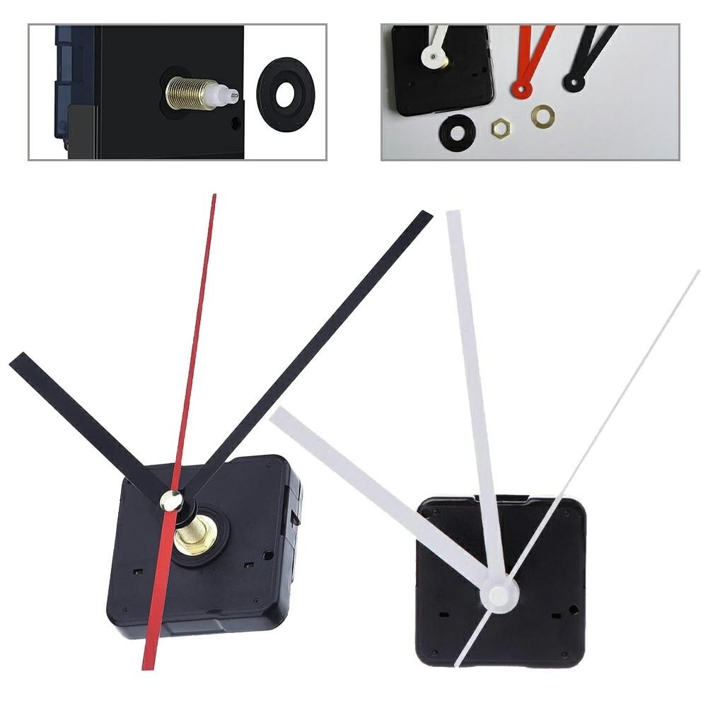 [JTFY] Silent Quartz Clock Mechanism Kit Long Shaft Clock Motor ...