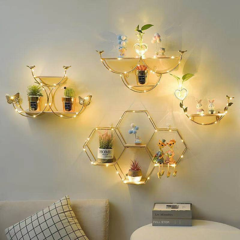 Stylish No-Drill Wall Shelves for Your Restaurant: Creative Wall Decor ...