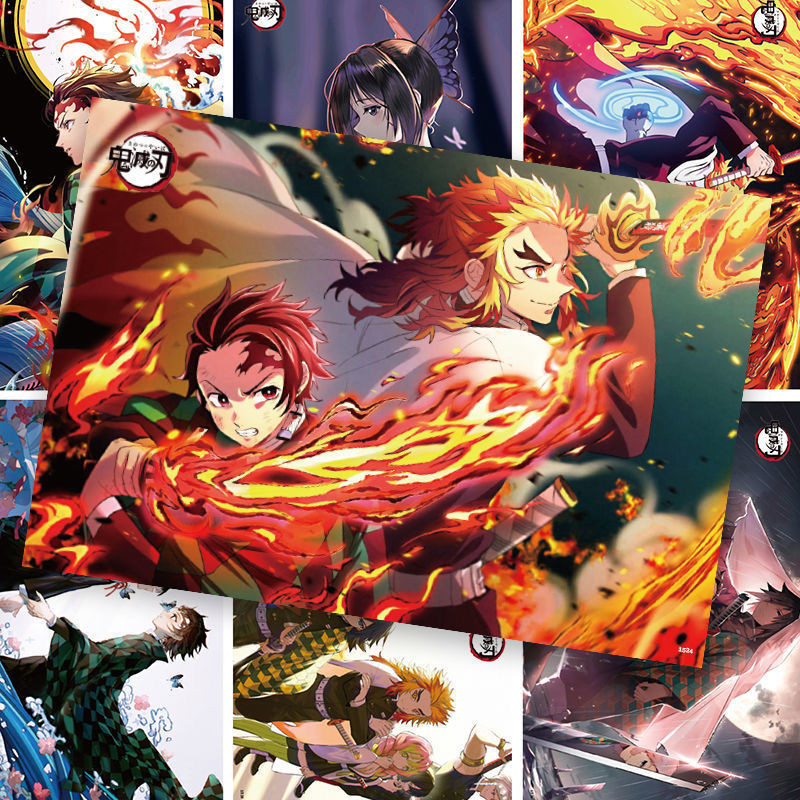 [Xiaohongshu Recommendation] Demon Slayer Poster Wallpaper Anime ...