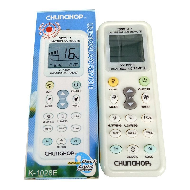 Chunghop Air Conditioner AC Remote Control Compatible with HAIER and More main image 0