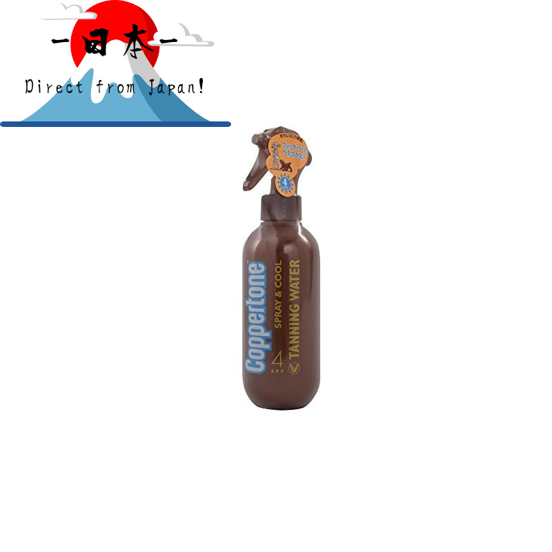 Direct from Japan] Coppertone Tanning Water SPF 4 200ml