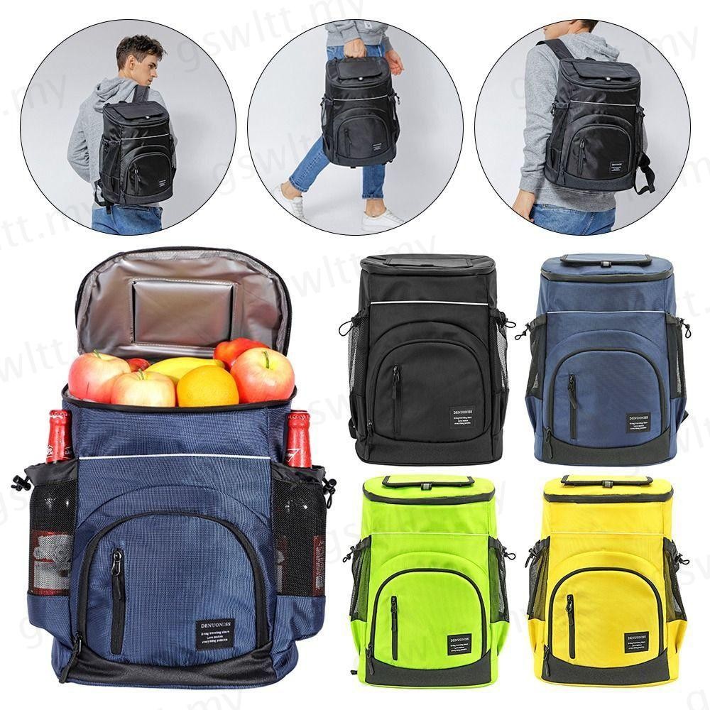 GSWLTT 33L Insulation Backpack Large Delivery Carrier Refrigerator Box ...