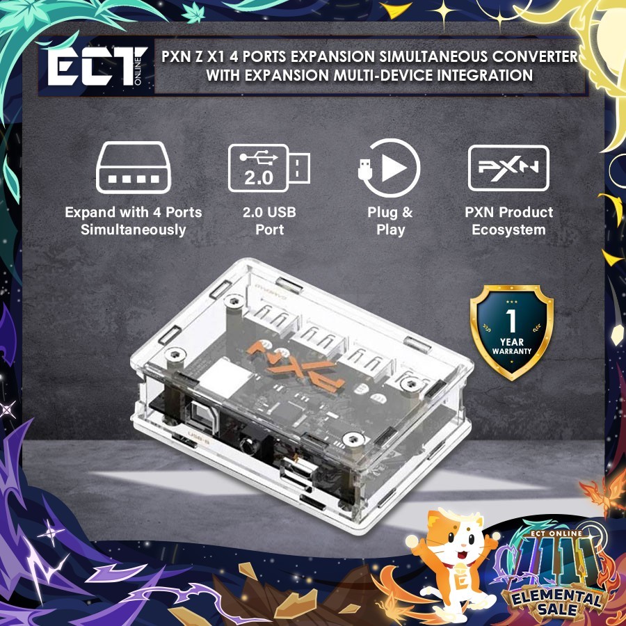 PXN Z X1 4 Ports Expansion Simultaneous Converter with Expansion Multi ...