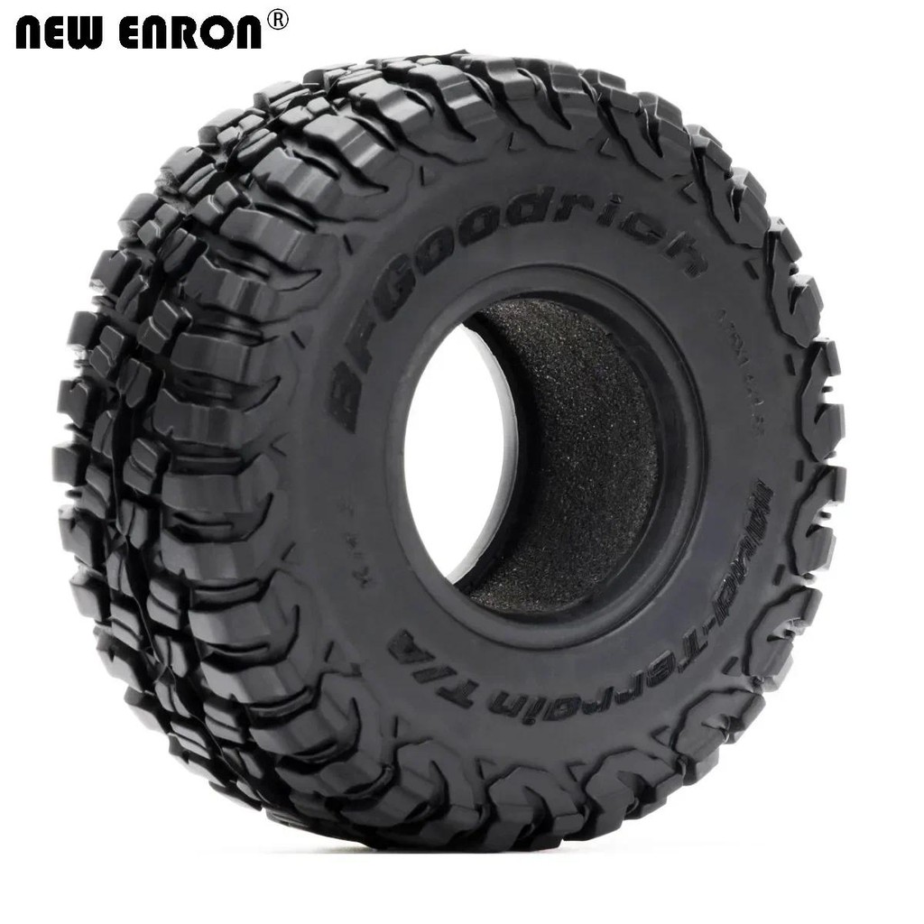 Lot De 4 Pneus Caoutchouc 90mm Pour Voiture RC 1:10 (MST Jimny, Axial D90, TF2) - Austar