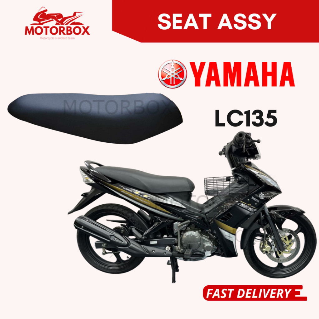 YAMAHA LC135 V1 SEAT ASSY CUSHION TEMPAT DUDUK KUSYEN - LC LAMA LC ...