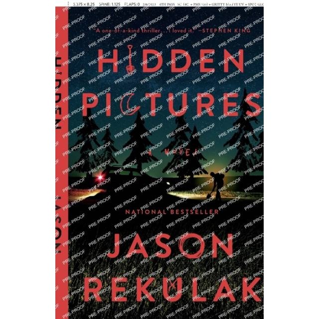 [100% Original Books] - Hidden Pictures - A Novel by Jason Rekulak (UK ...