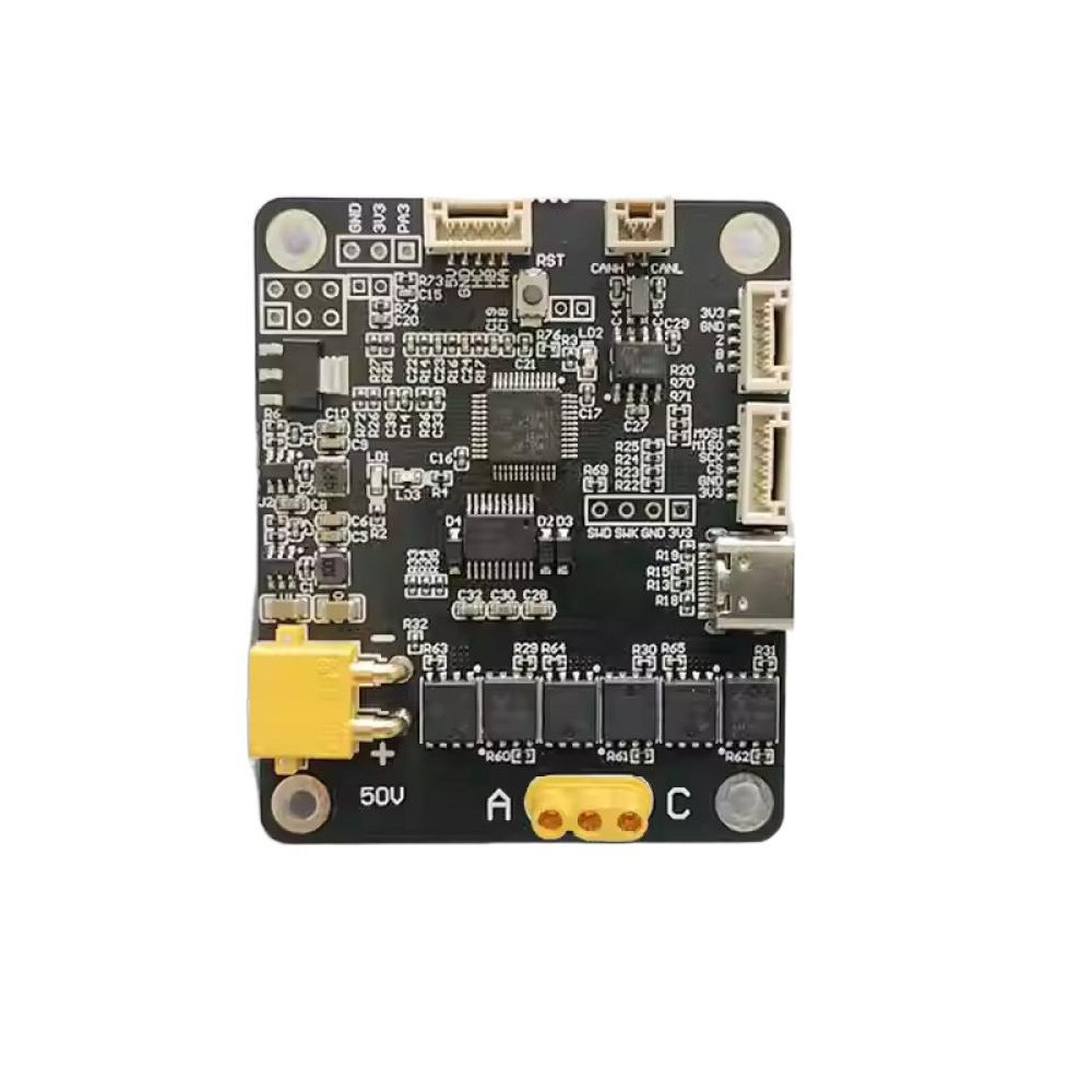 DC Brushless Motor Driver DC7-36V 5A FOC Driver Board 150W Multi ...