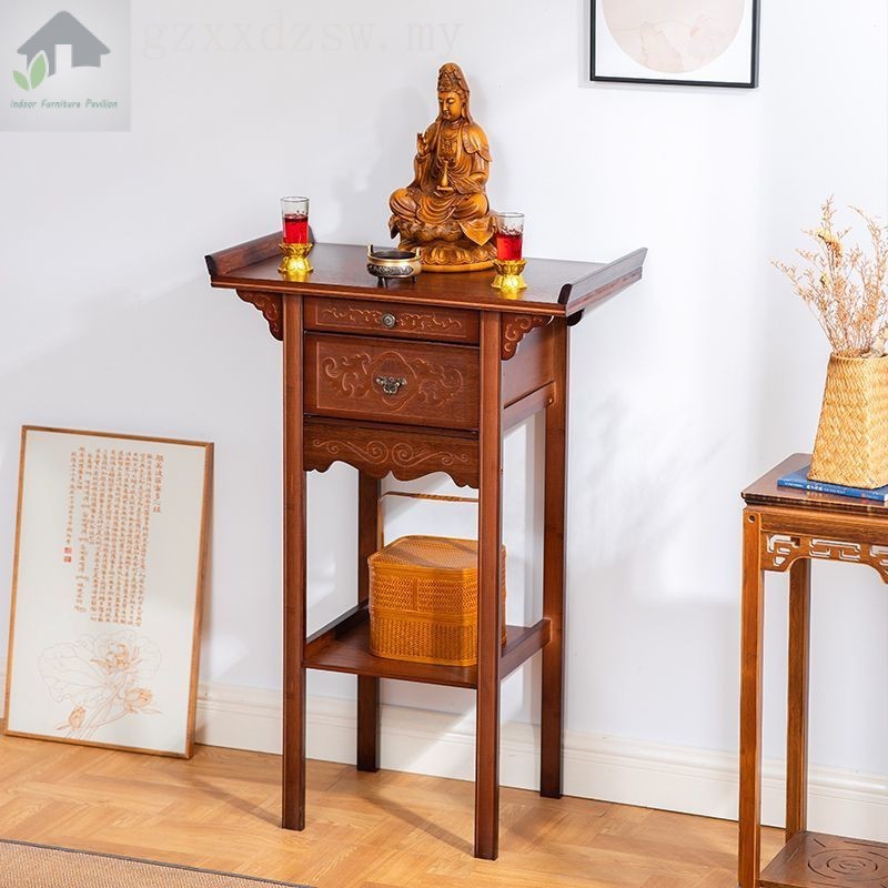 Household Tribute Table Worship Table Buddha Table Jishen Table Buddha ...