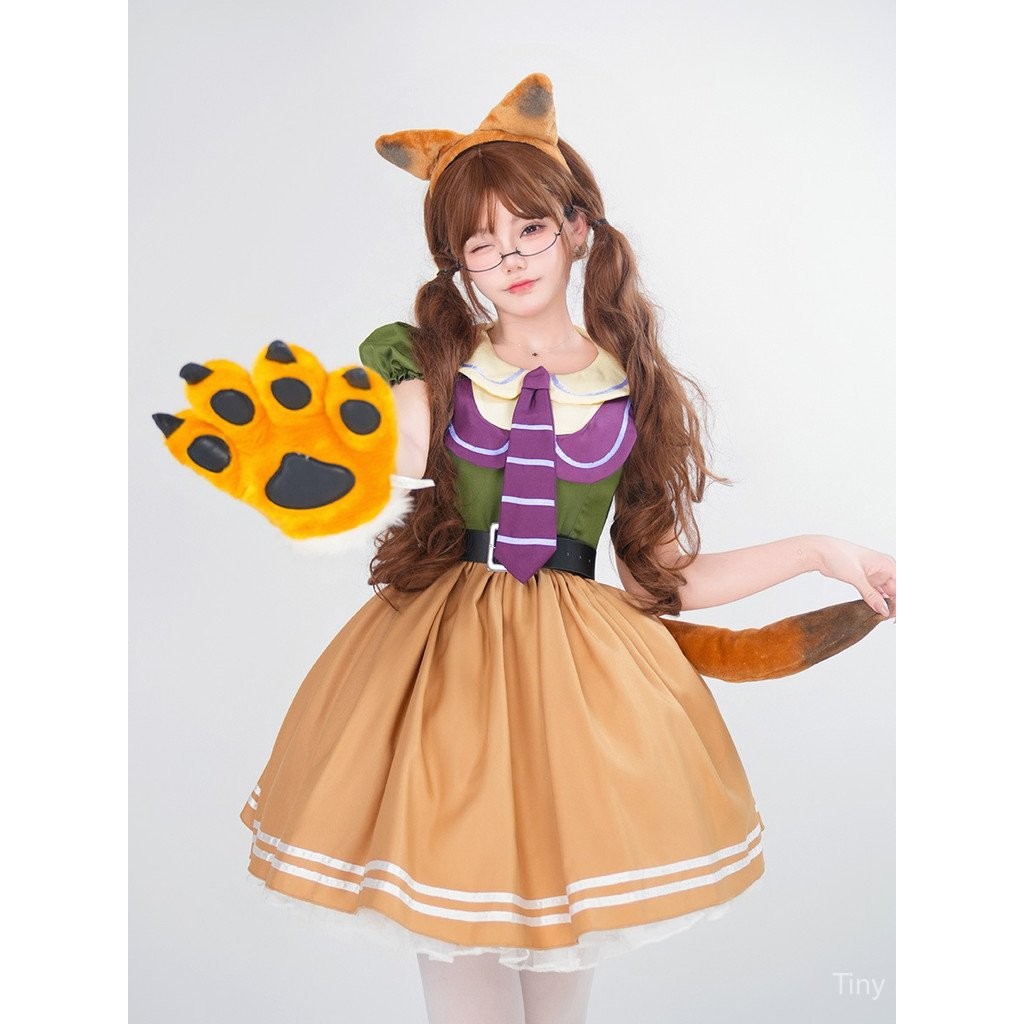 Zootopia Nick Wilde Judy Cos Adult Costume Halloween Cosplay Stage ...