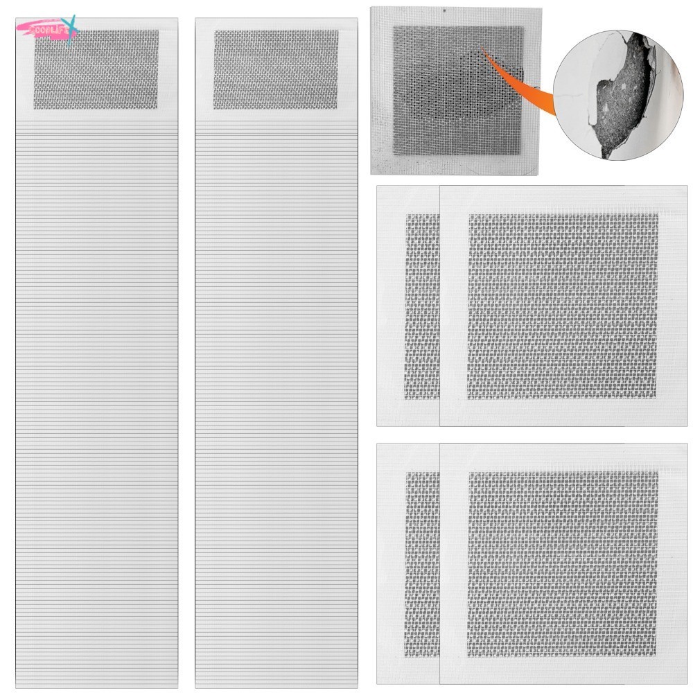 Ultra-Thin Fiberglass Mesh Wall Sticker 3 Sizes Self-adhesive Drywall ...