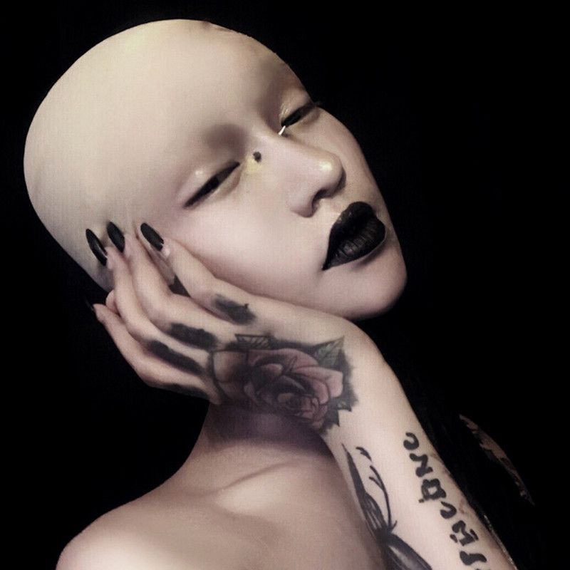 LeeSisters Skinhead Bald Head Latex Skin Wig Cap Fake Unisex Party Hair ...