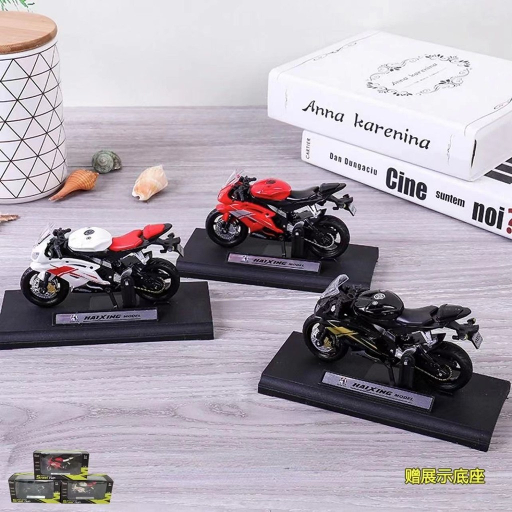 Children Toy Car Model YAMAHA R6 1: 14 Simulation Alloy Motorcycle ...