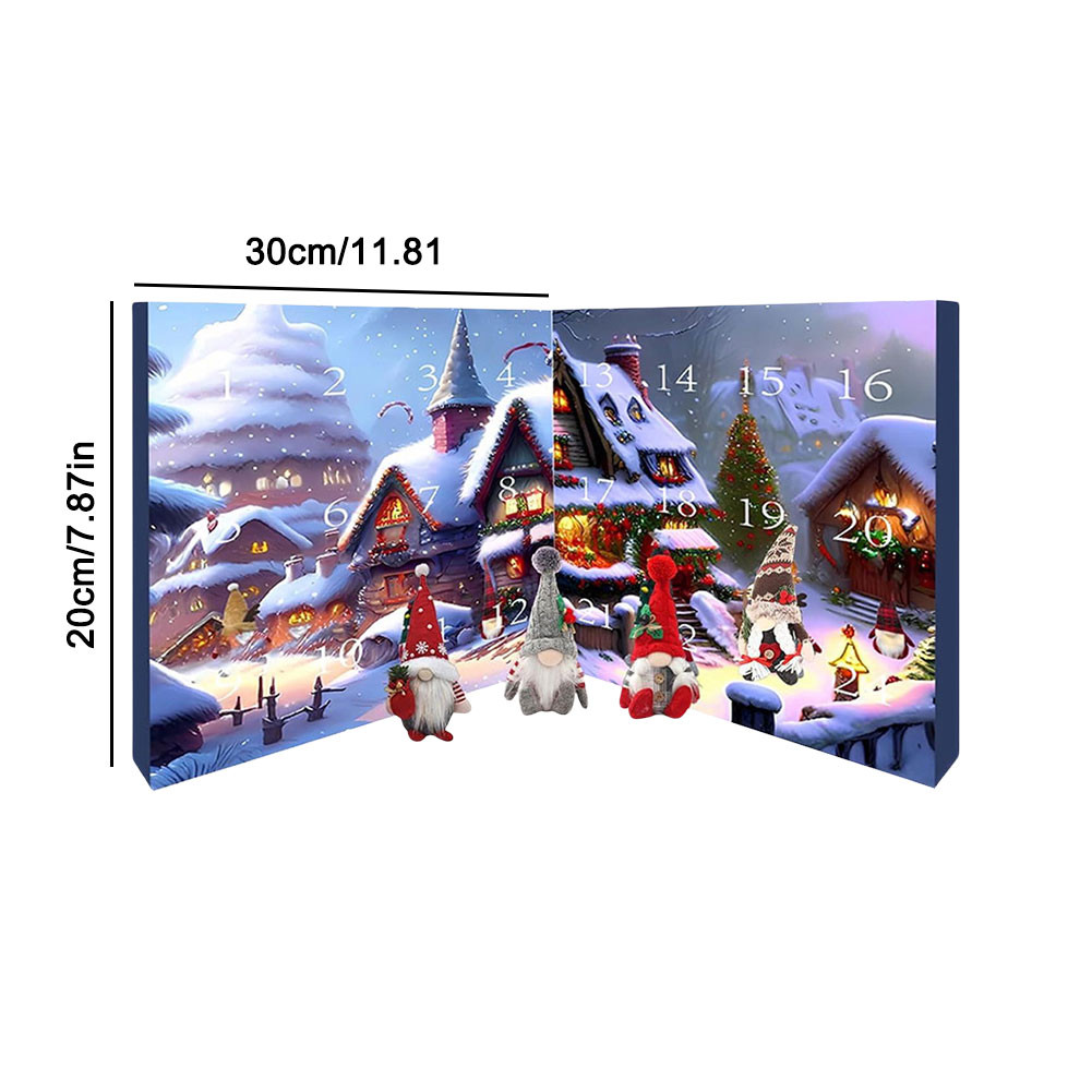 [Verne.my] 2024 Christmas Gnome Advent Calendar 24 Days Xmas Countdown ...