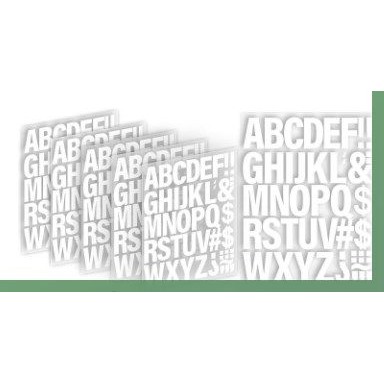 [CHRISTMAS GIFT] 10 Sheets Heat Transfer Letter Tape Iron Numbers ...