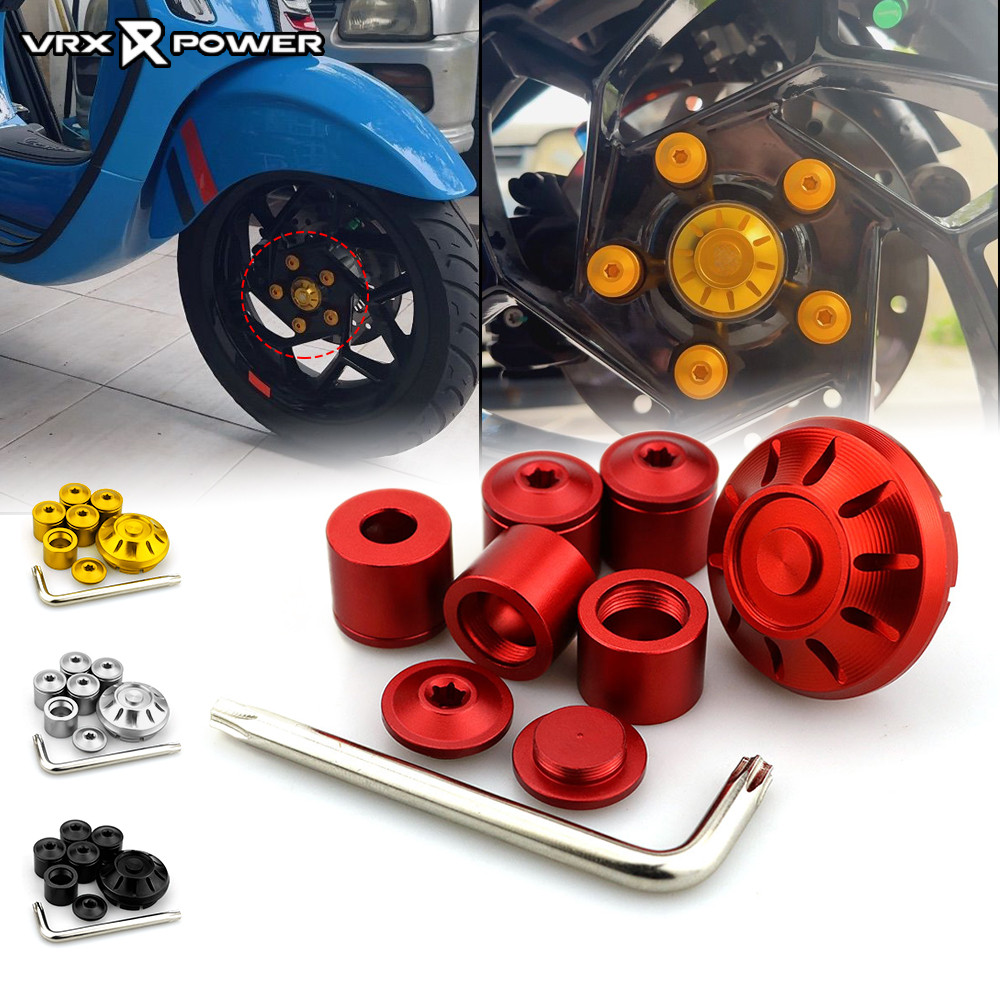 CNC Front Wheel Hub Plug Cover For Vespa Sprint Primavera 150 MY24 2025 ...
