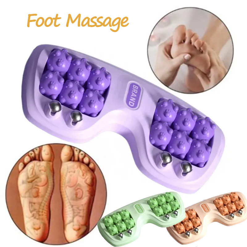 Foot Massager Massage Roller Foot Pain Therapy Deep Tissue Trigger ...
