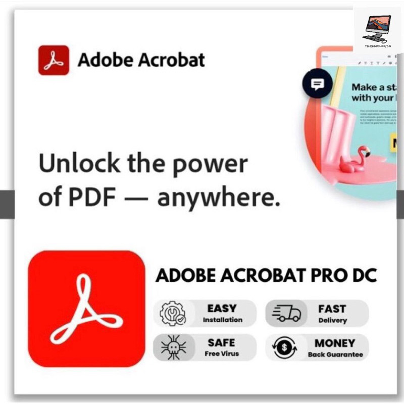 Adobe Acrobat Pro DC 2024 Windows Lifetime Latest Full Version   Sg 11134201 7repy M20wpa96hp7h82