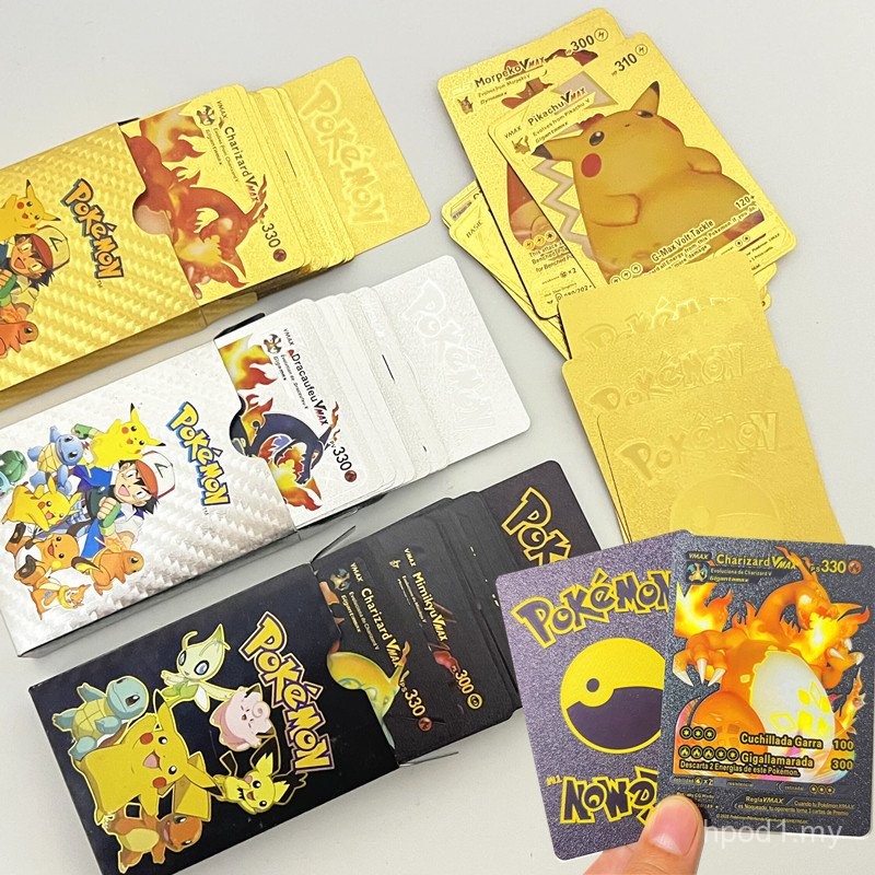 Kad Pokemon Kad Kerajang Emas Kad Hitam Kad Perak Kad Emas Pokemon Kad ...