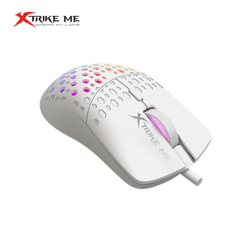 XTRIKE ME GM-209W 6D 8000DPI Light Weight Gaming Mouse with 7 Colors ...
