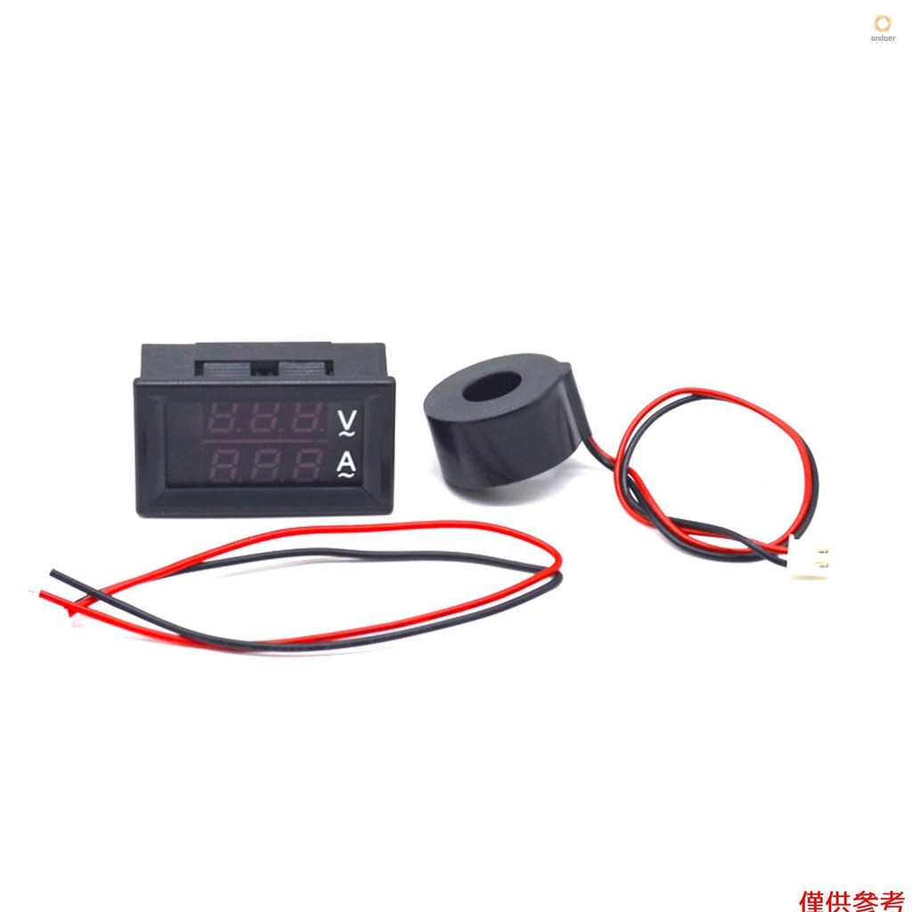 Digital Double Color Blue & Red Led Display Voltmeter Ammeter Voltage ...