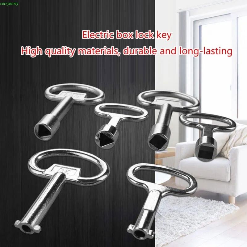 cucryaa Wrench Triangle Socket Keys for Electric Cabinets Elevator ...