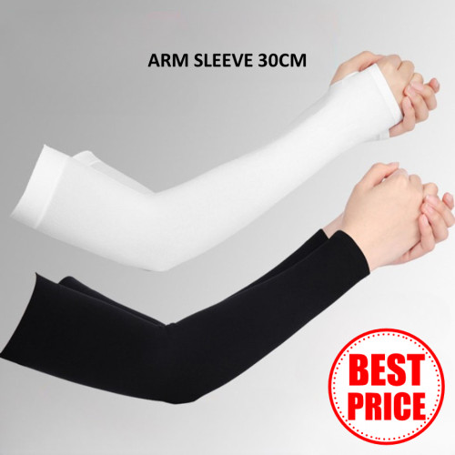 UV Ray Protection Cool Inner Hand Socks Arm Sleeves with Elastic Stokin ...