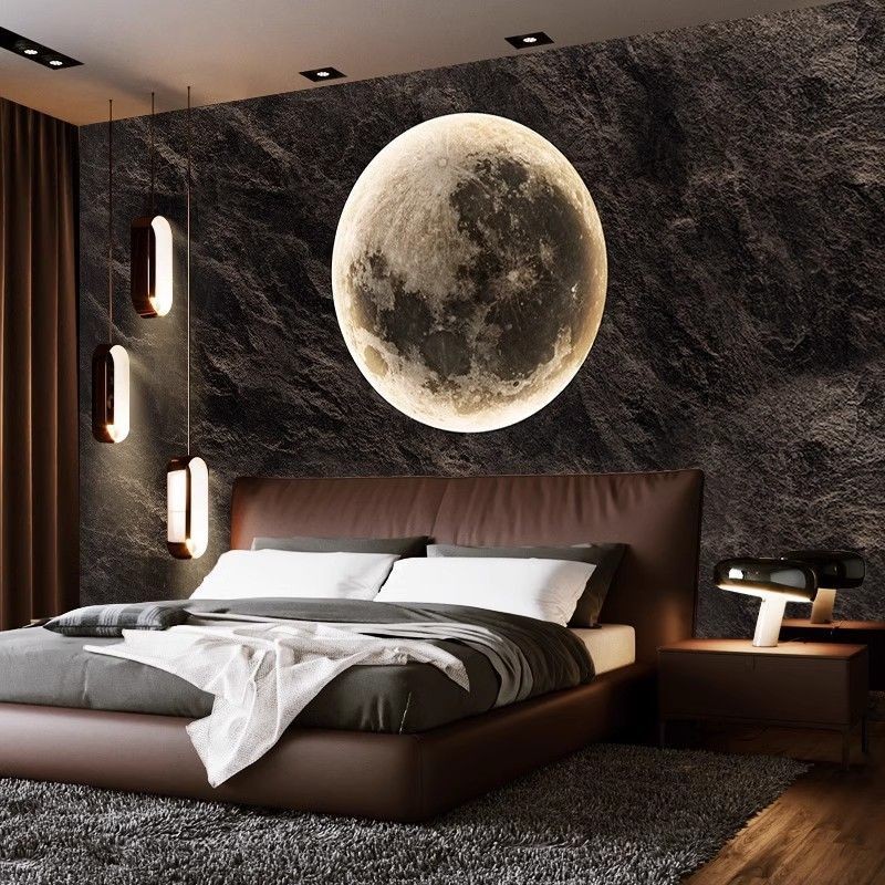Simulation Stone Pattern Texture Wallpaper Stone Paper Moon Moon Sofa ...