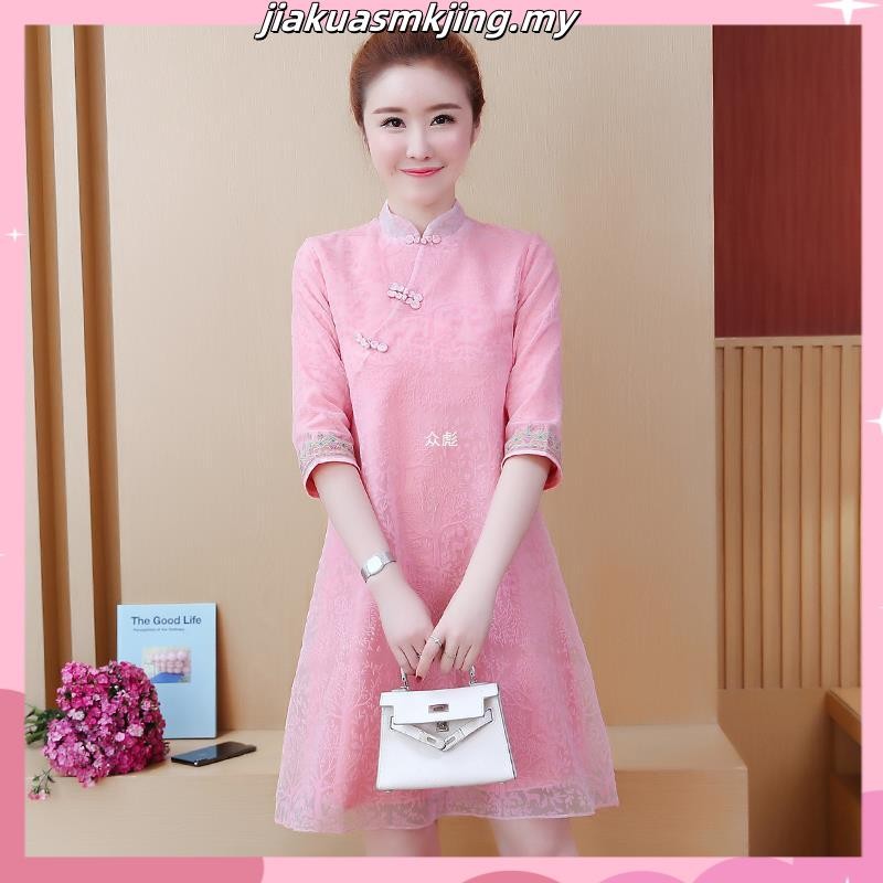 旗袍 Women cheongsam Dress 新年連衣裙 連衣裙 新年连身裙 旗袍改良版連衣裙 2025新年衣 chinese dress ...