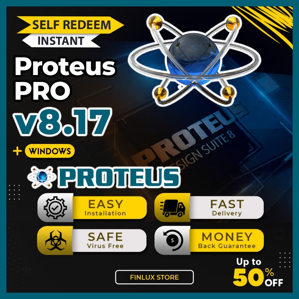 [SELF REDEEM] Proteus Pro 8.17 SP2 (with libraries) Arduino Uno Latest ...