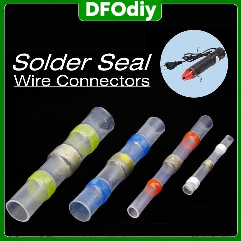 Connecteurs De Câble à Sertir étanches Gaines Thermorétractables - Multicolores, Pour Sections 10-26 AWG