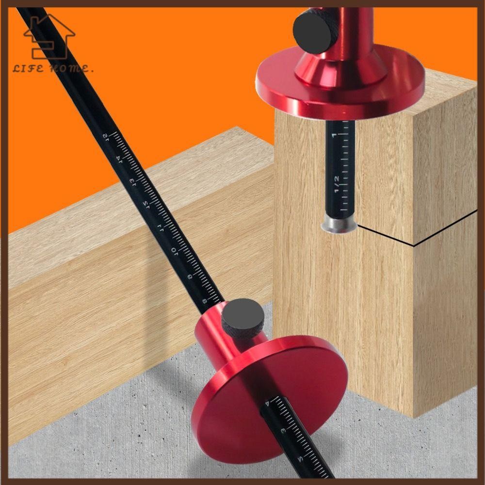 YELGIRL Wheel Marking Gauge, Adjustable With Inch & MM Scale ...